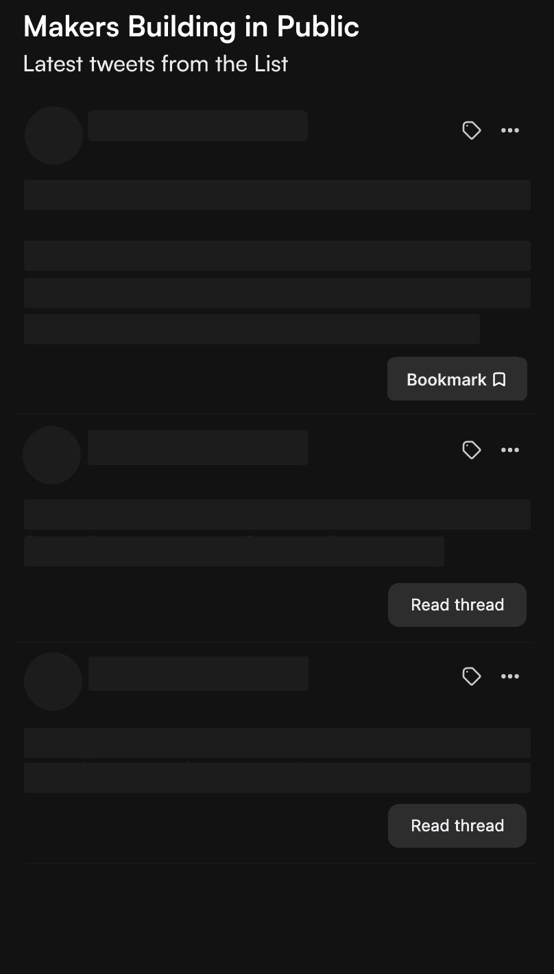Tweetsmash Turn your 𝕏 ( Twitter ) Bookmarks into knowledge digests