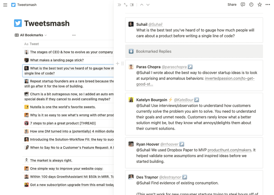 Automatically export your Twitter bookmarks to Notion